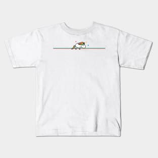 Sleeping unicorn Kids T-Shirt